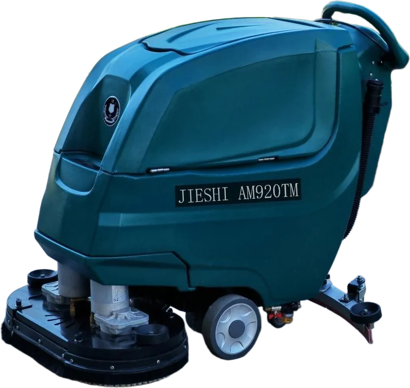 Поломоечная машина JIESHI AM920TM, двухщёточная самоходная